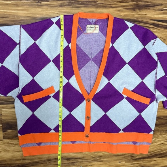 Free People Manny Argyle Cardigan - Picture 5 of 5